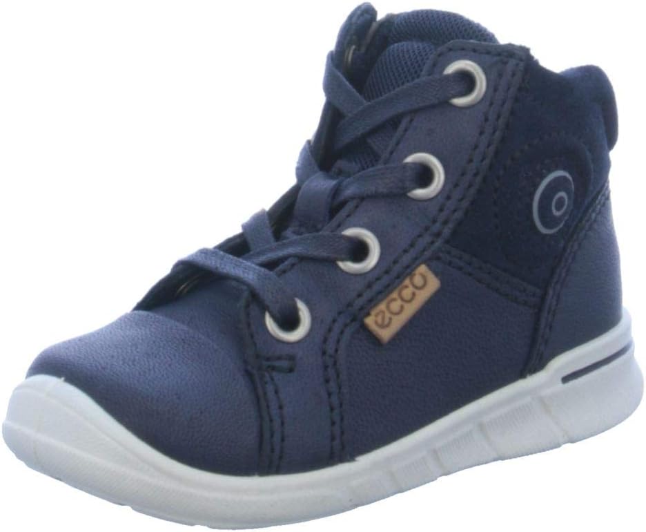 ECCO Mädchen First Syrah Kavalan First Walker Shoe Sneaker 23 EU Blau Night Sky 1303, 23 EU Blau Nig