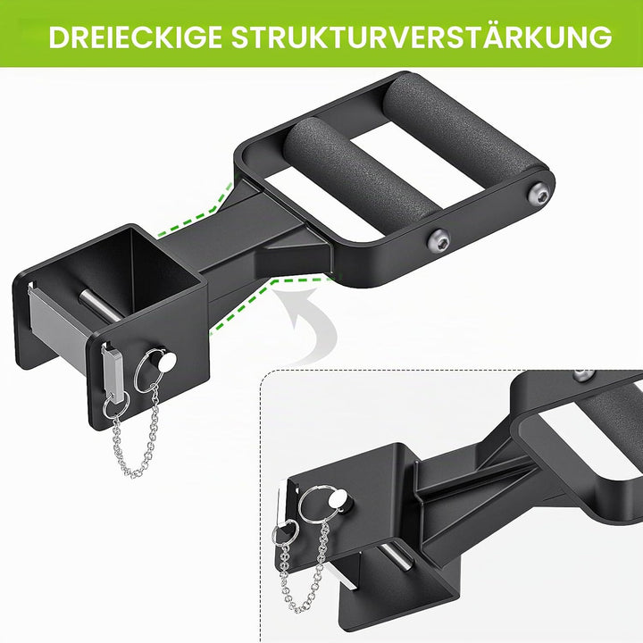 Kipika Muti-Grip Dip-Barren-Aufsatz für 5,1 x 5,1 cm und 7,6 x 7,6 cm Power-Rack, breite und schmale