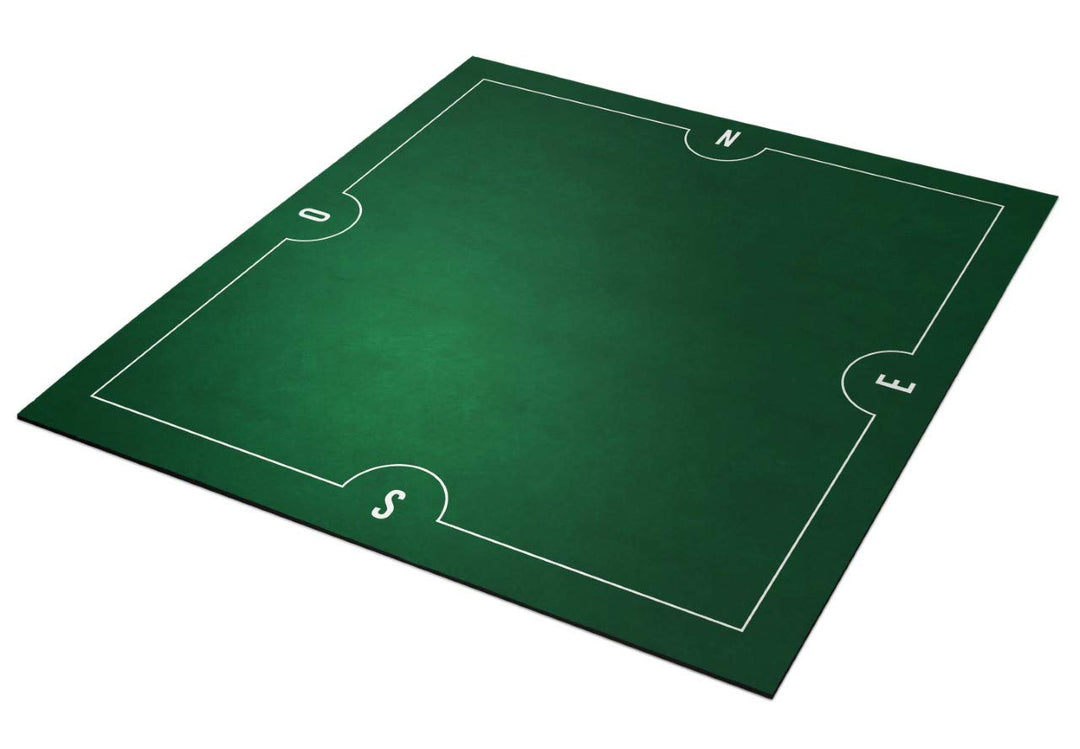 Teppich Bridge Prestige- Grün – 78 x 78 cm – Französisches Produkt