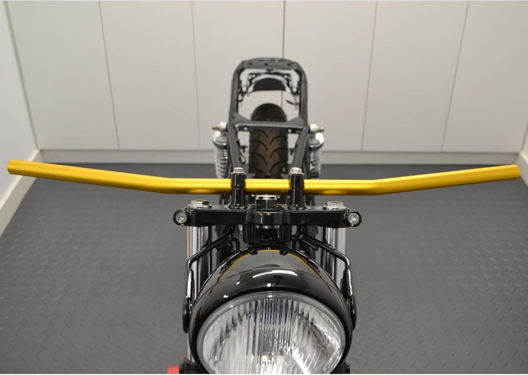Motorrad Lenker Widerstand Stange 7/8" 22mm Für Streetfighter Scrambler Massgefertigt Fahrrad Flach