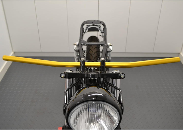 Motorrad Lenker Widerstand Stange 7/8" 22mm Für Streetfighter Scrambler Massgefertigt Fahrrad Flach