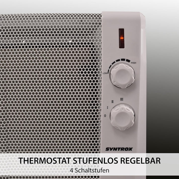 Syntrox Germany 2400W Infrarotheizung Glimpa | Wärmewellenheizung | Infrarotheizer, Effiziente Raumw