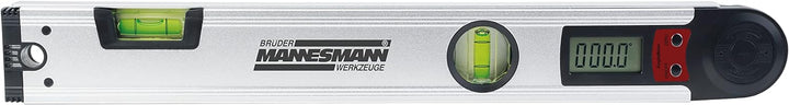 Brüder Mannesmann M81230 Digitaler Winkelmesser mit Libellen + 5 m Bandmass