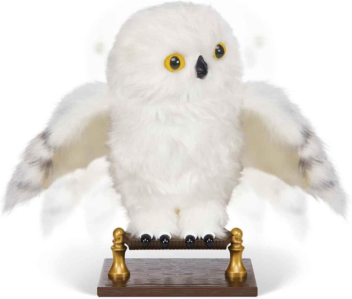 Wizarding World Harry Potter - Interaktive Plüsch-Eule Hedwig mit über 15 Geräuschen und Bewegungen