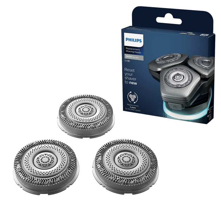 Philips Ersatzscherkopf für elektrische Rasierer der Series 9000 & 9000 Prestige (Modell SH91/50) Er