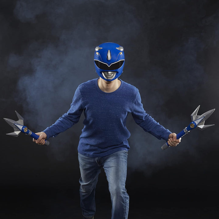 Power Rangers Lightning Collection Mighty Morphin Blauer Ranger Power-Lanze Rollenspiel MMPR Cosplay
