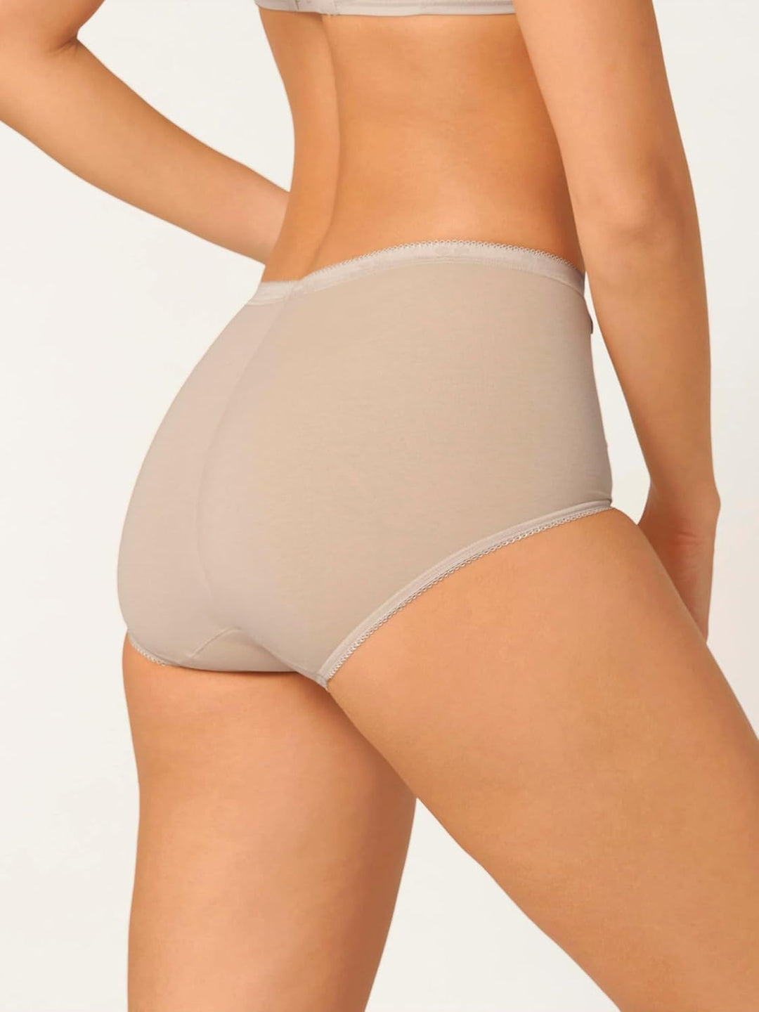 Sloggi Damen sloggi Basic+ Maxi 3P Taillenslip 58 Skin, 58 Skin