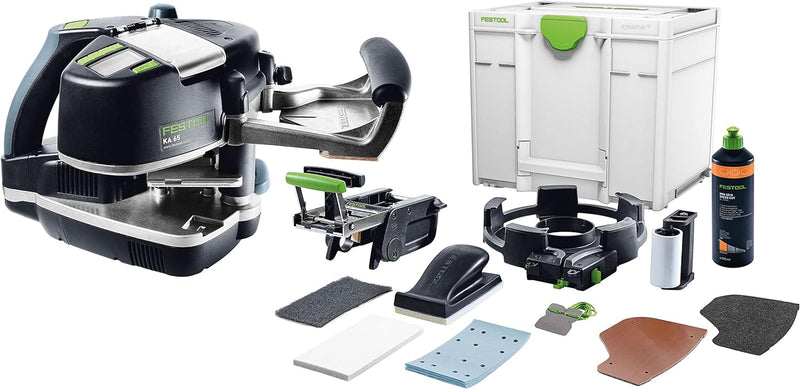 Festool 574613 Kantenanleimer CONTURO KA 65 KA 65 Set mit Kantenbearbeitungs-Set, mit Kantenbearbeit