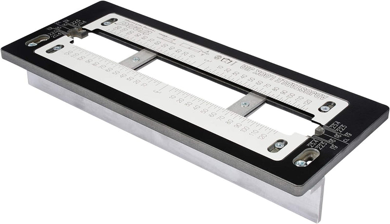 Trend Lock Jig für Einsteckschlösser und Riegel, für Stulpschilder von 30 - 250 mm Länge, LOCK/JIG/B