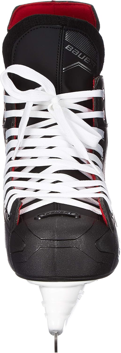 Bauer Unisex-Kinder Pro Skate Feldhockeyschuhe 38.5 EU Schwarz Schwarz Weiss Rot Si 900, 38.5 EU Sch