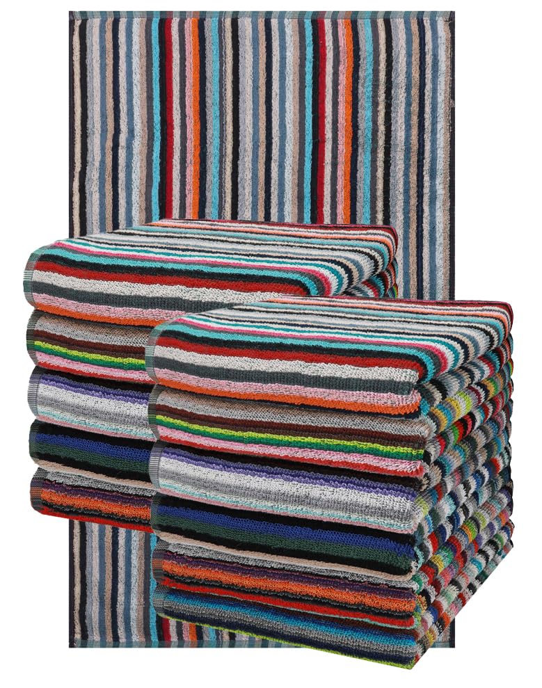Betz 12er Set Küchentücher Geschirrtuch Handtuch 100% Baumwolle HELGOLAND Grösse 50 x 90 cm Grubentu