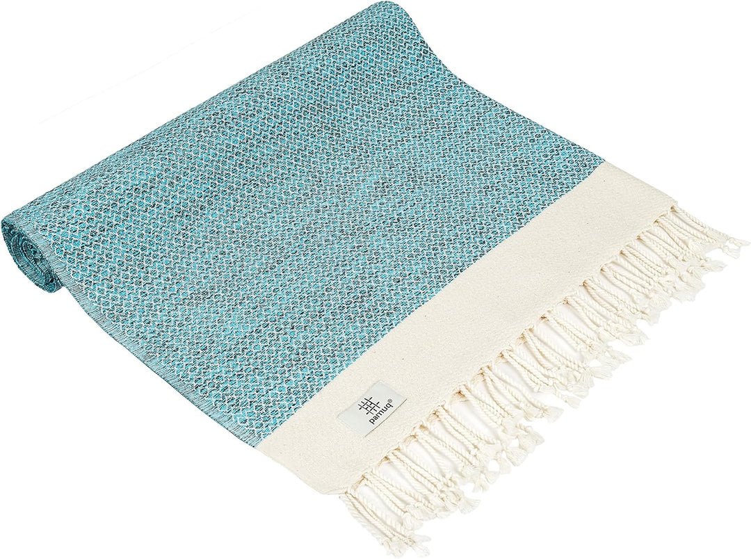 Strandtuch XXL Saunatuch Badetuch Hamamtuch Gross Baumwolle Duschtuch Pestemal Handtuch Fouta Pareo
