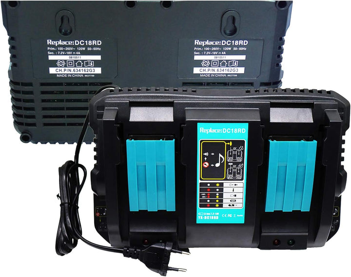 18V DC18RD Ladegerät für Makita BL1850 B BL1830 B L1840B BL1815 14.4V BL1415 BL1430 BL1440 Akku DC18