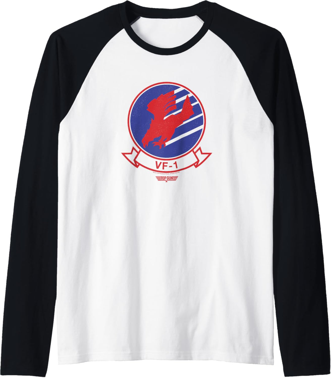 Top Gun VF-1 Badge Raglan