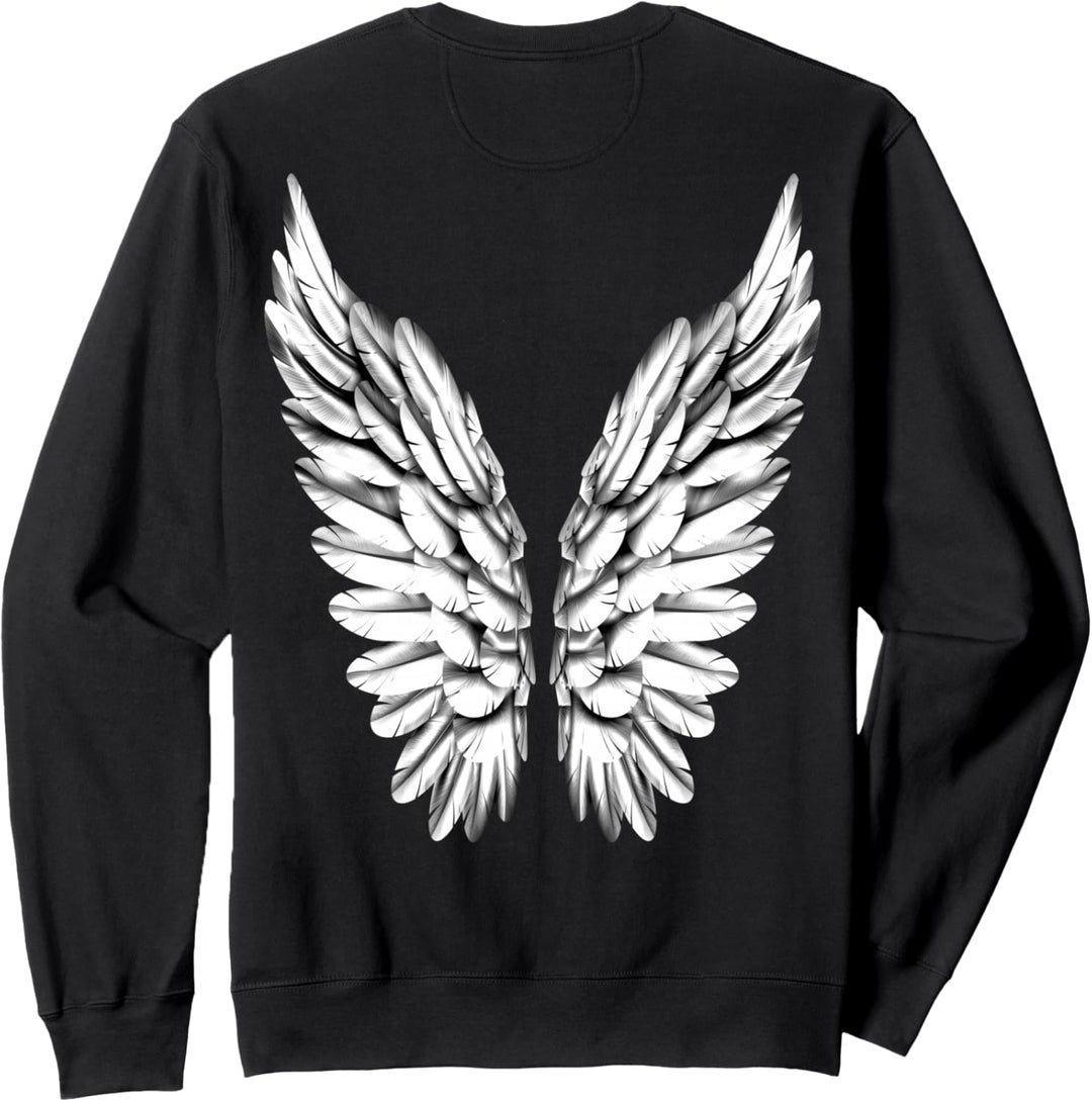 Engelsflügel Weiss Engel Flügel Engelflügel Angelwings Engel Sweatshirt