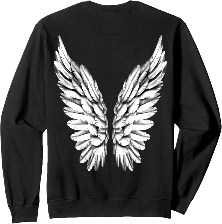 Engelsflügel Weiss Engel Flügel Engelflügel Angelwings Engel Sweatshirt
