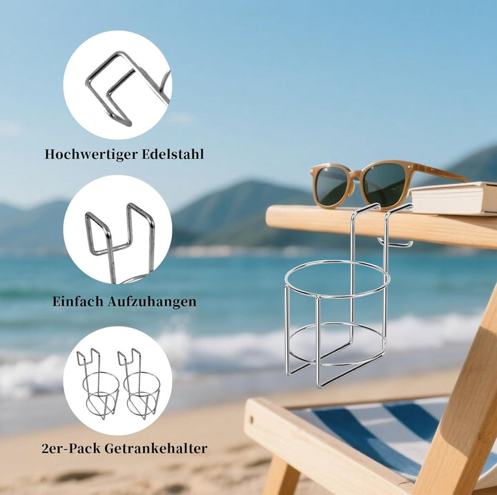 2 Stück Hängekorb, Scharfe Gegenständehalter Edelstahlgestell Shampoo-Korb Robuster Aufhänger Flasch