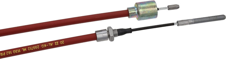 p4U 2X Original AL-KO Bremsseil Longlife Glocke inklusive 2X Kugelmutter M8 Hüllenlänge: 1430 mm Ges