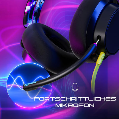 Skullcandy SLYR Kabelgebundenes Multi-Platform Over-Ear Gaming Headset für Xbox, PlayStation und PC