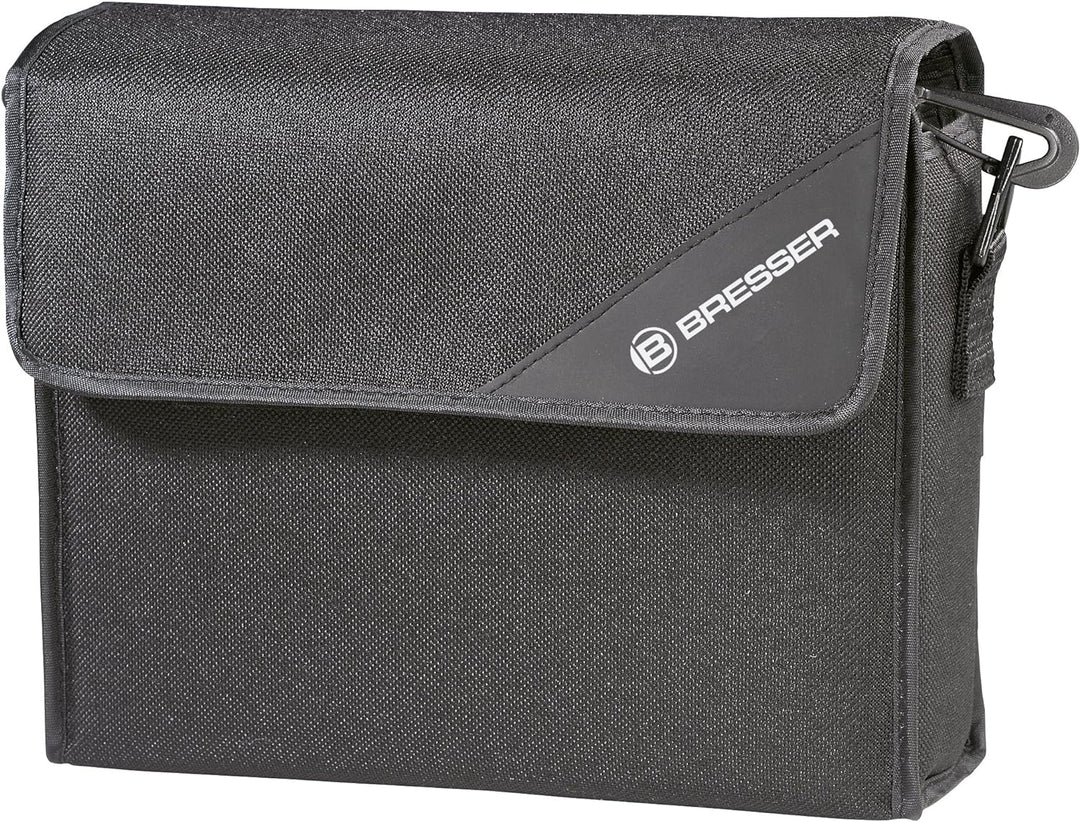 Bresser Zoom Fernglas Hunter 8-24x50 mit verstellbarem stufenlosen Zoom-Bereich von 8-24x und Stativ
