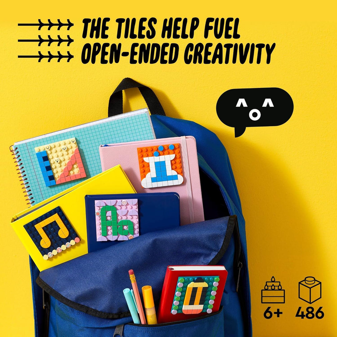 LEGO DOTS Klebeflicken Megapack 41957 Kunst und Handwerk 5-in-1 Mosaikherstellung Bauset, DIY Aufkle