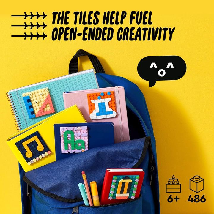 LEGO DOTS Klebeflicken Megapack 41957 Kunst und Handwerk 5-in-1 Mosaikherstellung Bauset, DIY Aufkle