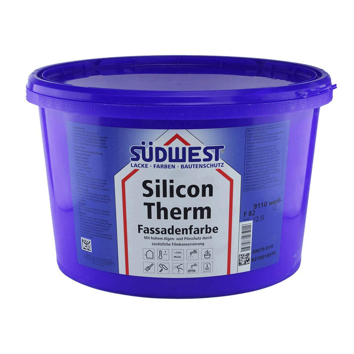 SÜDWEST Silicon Therm 12,5L Silikonharz Fassadenfarbe weiss matt