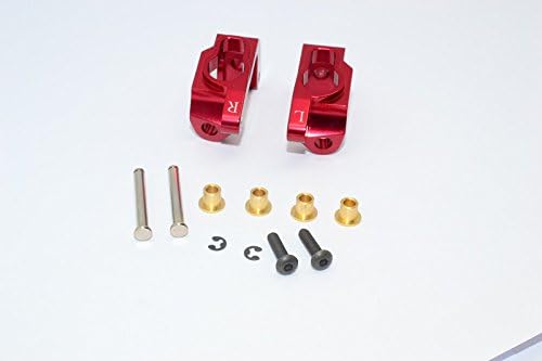 GPM HPI Bullet 3.0 Nitro & Bullet Flux Tuning Teile Aluminium C-Hub - 1Pr Set Red