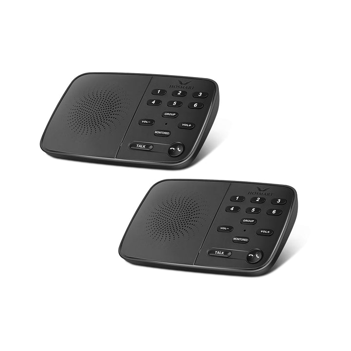 Hosmart Neue verbesserte drahtlose Duplex-Gegensprechanlage 2025 Realzeit-Zwei-Wege-Lösung für Zuhau