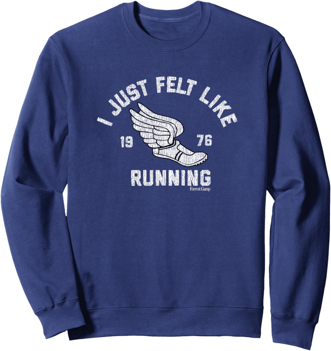 Forrest Gump I Just Felt Like Running 1976 Logo Sweatshirt