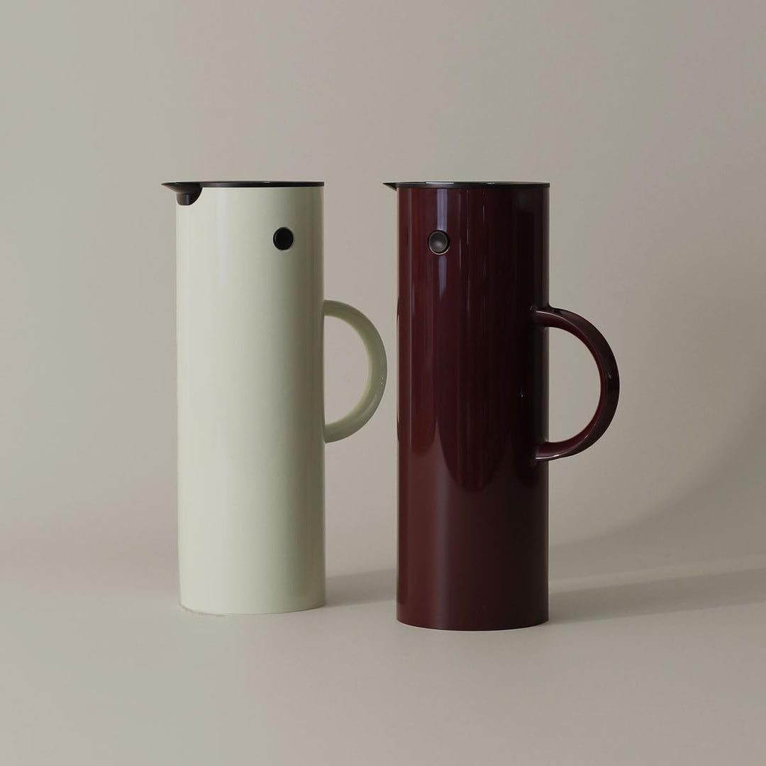 Stelton Isolierkanne EM77 - Doppelwandige Isolierkanne für heisse/kalte Getränke - Tee- & Kaffeekann