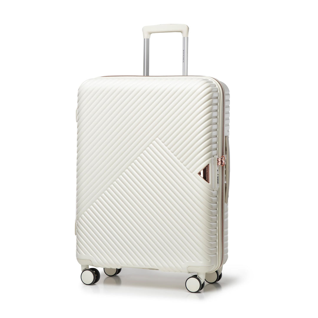 WITTCHEN GL Style Line | Reisekoffer Rollkoffer Trolley Mittlerer Koffer Handgepäck Hartschale aus P