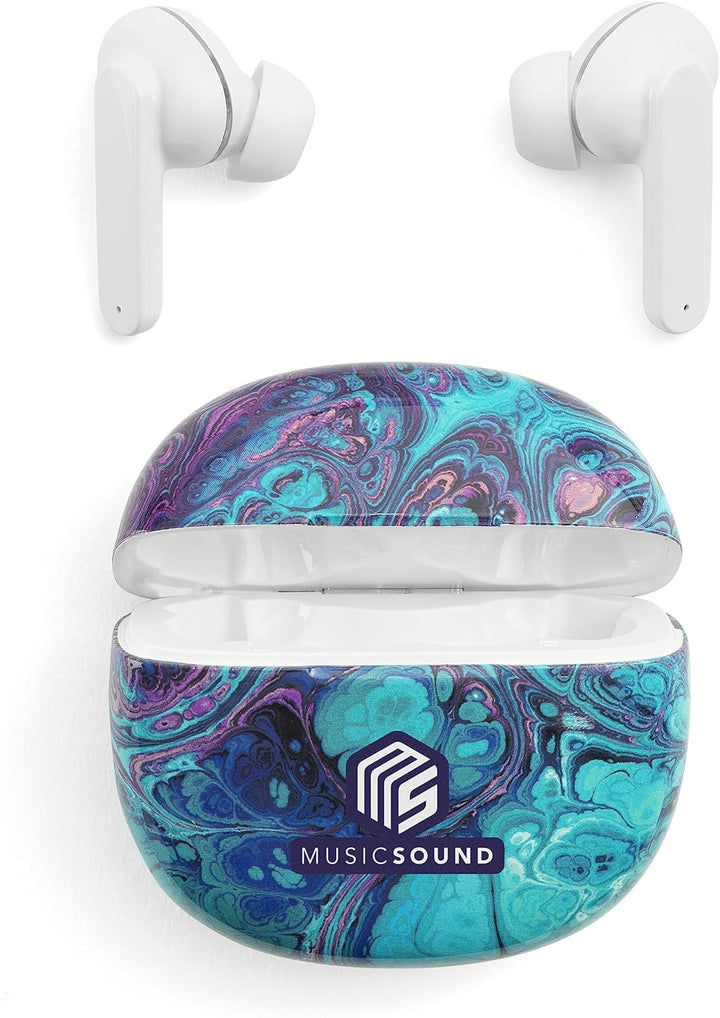 Music Sound | Bluetooth Kopfhörer Kabellos Intra-auriculaires | Casque Bluetooth Intra-auriculaires