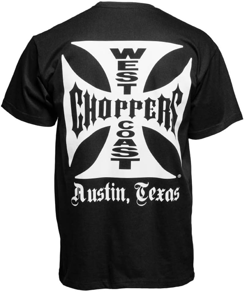 WEST COAST CHOPPERS - WCC OG Classic Austin/Texas T-Shirt - Schwarz Farbe Schwarz, Grösse XL