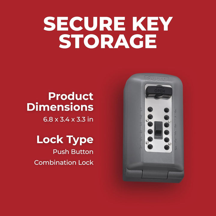 Kidde AccessPoint 002047 KeySafe Professioneller Sicherheitsschlüsselkasten, Grau Kein Alarmsensor,