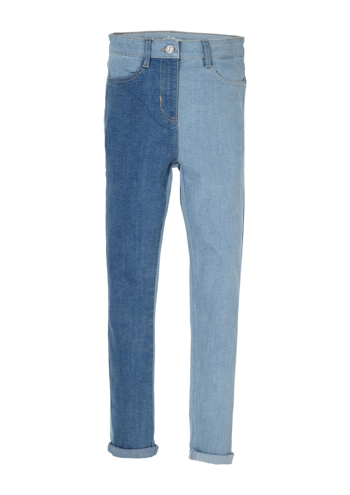 s.Oliver Treggings: Treggings mit High Waist 152 Light Blue Stretch (53z2), 152 Light Blue Stretch (