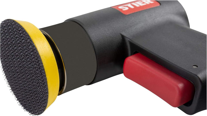 STIER Mini-Exzenterschleifer-Satz ME-26 Länge 100 mm 64-teilig