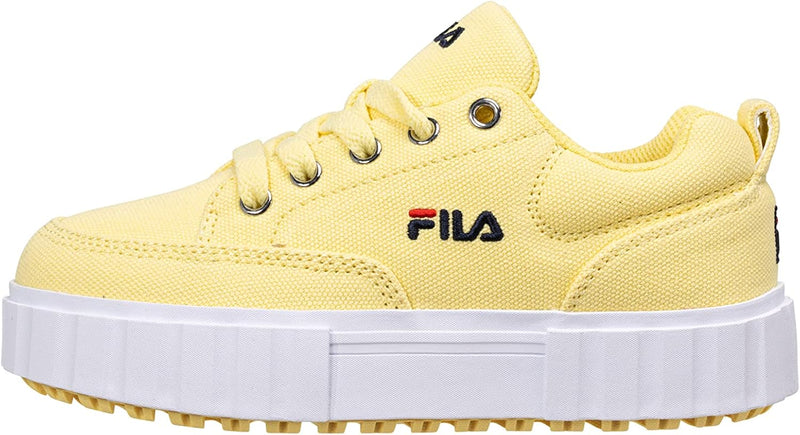 FILA Mädchen Sandblast C Kids Sneaker 28 EU Pale Banana, 28 EU Pale Banana