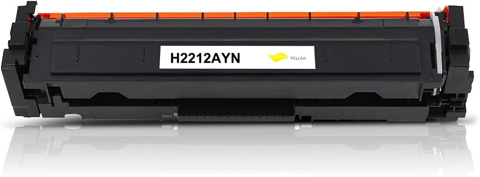 Mipuu Toner kompatibel mit HP W2212A 207A Yellow (mit Chip) für Color Laserjet Pro M255 M255DW M255N