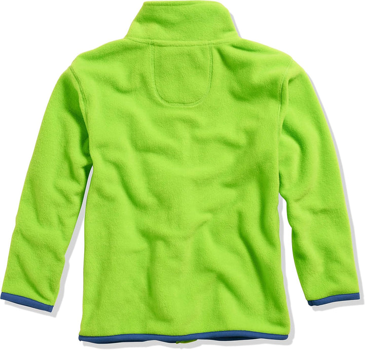 Playshoes Unisex Kinder Fleece-Jacke Outdoor-Oberteil, Grün