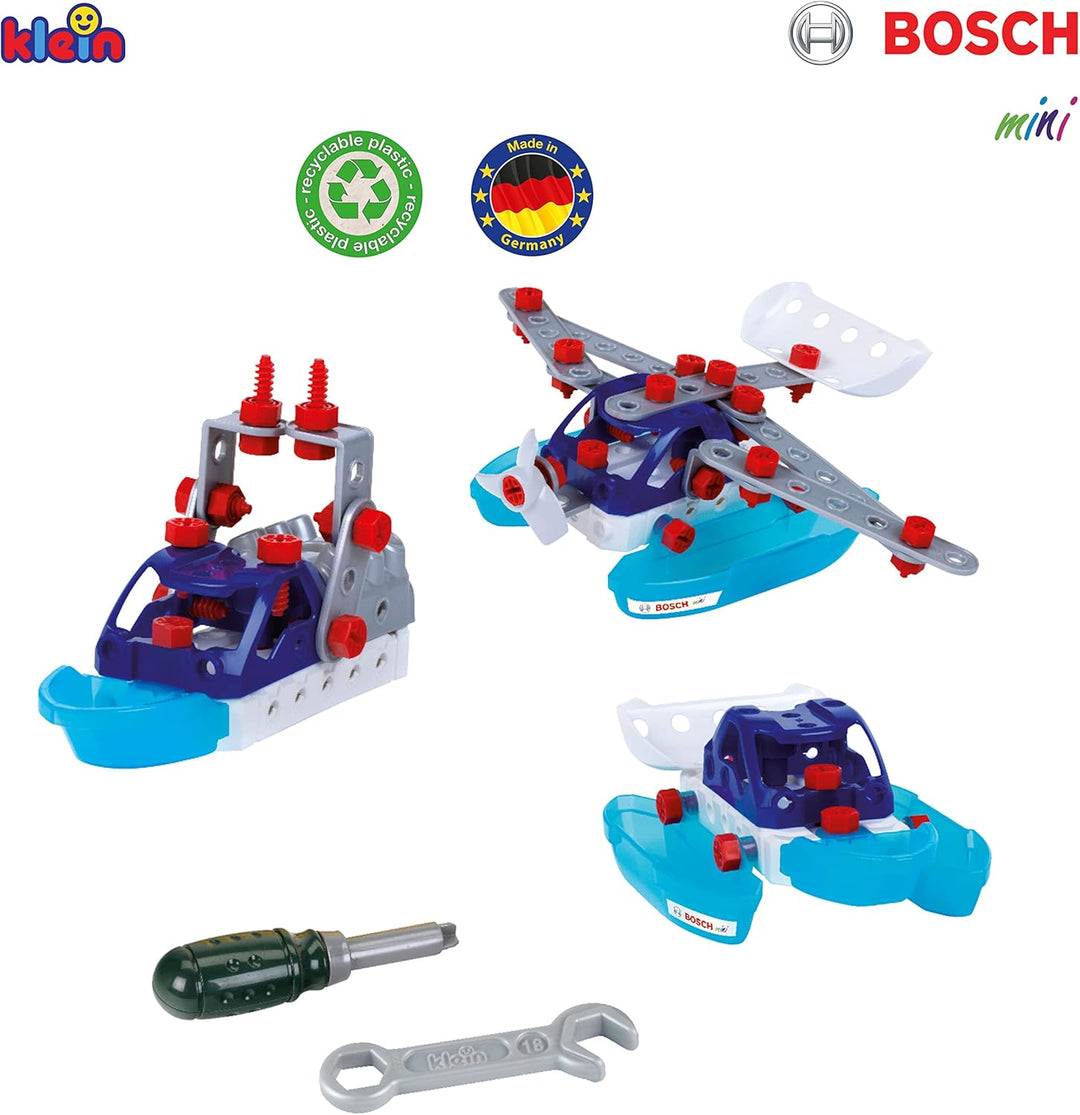 Theo Klein 8794 Bosch 3 in 1 Konstruktions-Set Watercraft Team | Zum BAU verschiedener Wasserfahrzeu