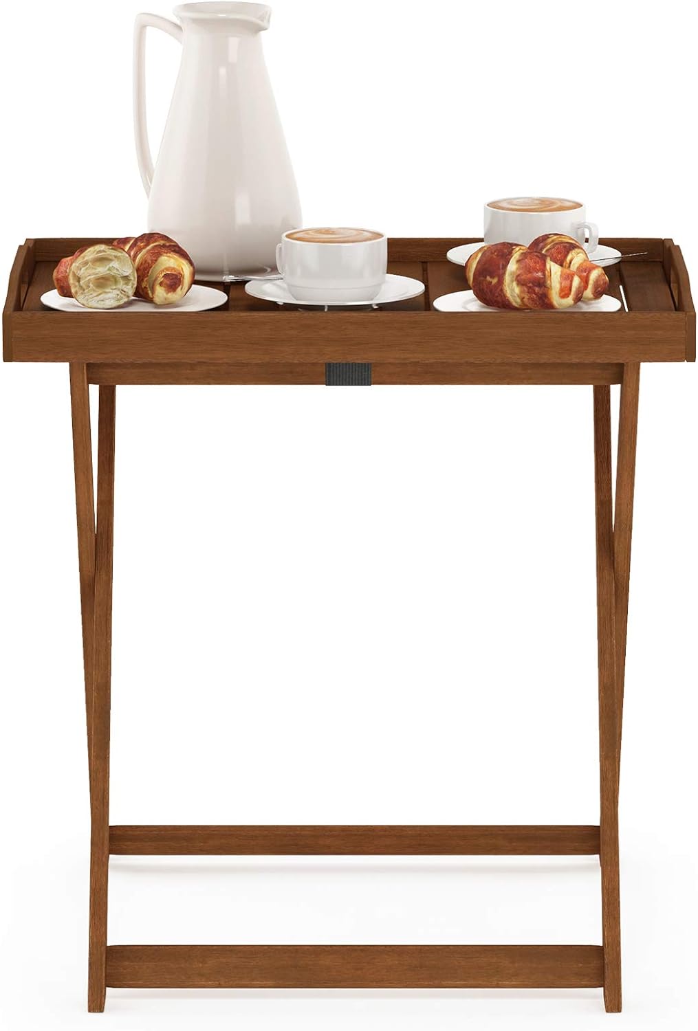 Furinno Tioman FG19557 Gartentisch aus Hartholz, naturfarben, Natur