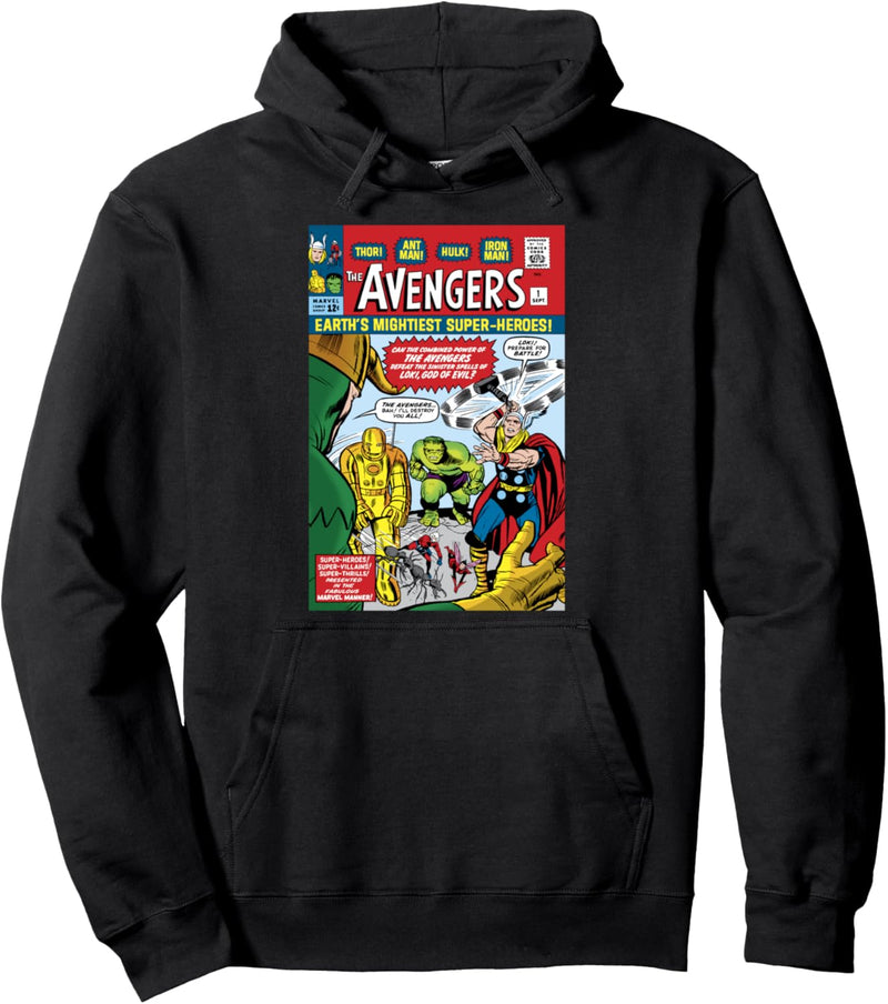 Marvel Avengers First Issue Comic Cover Pullover Hoodie