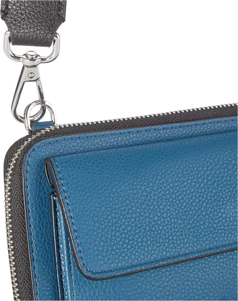 s.Oliver Damen Tasche WALLET BAG, Petrol, Einheitsgrösse EU