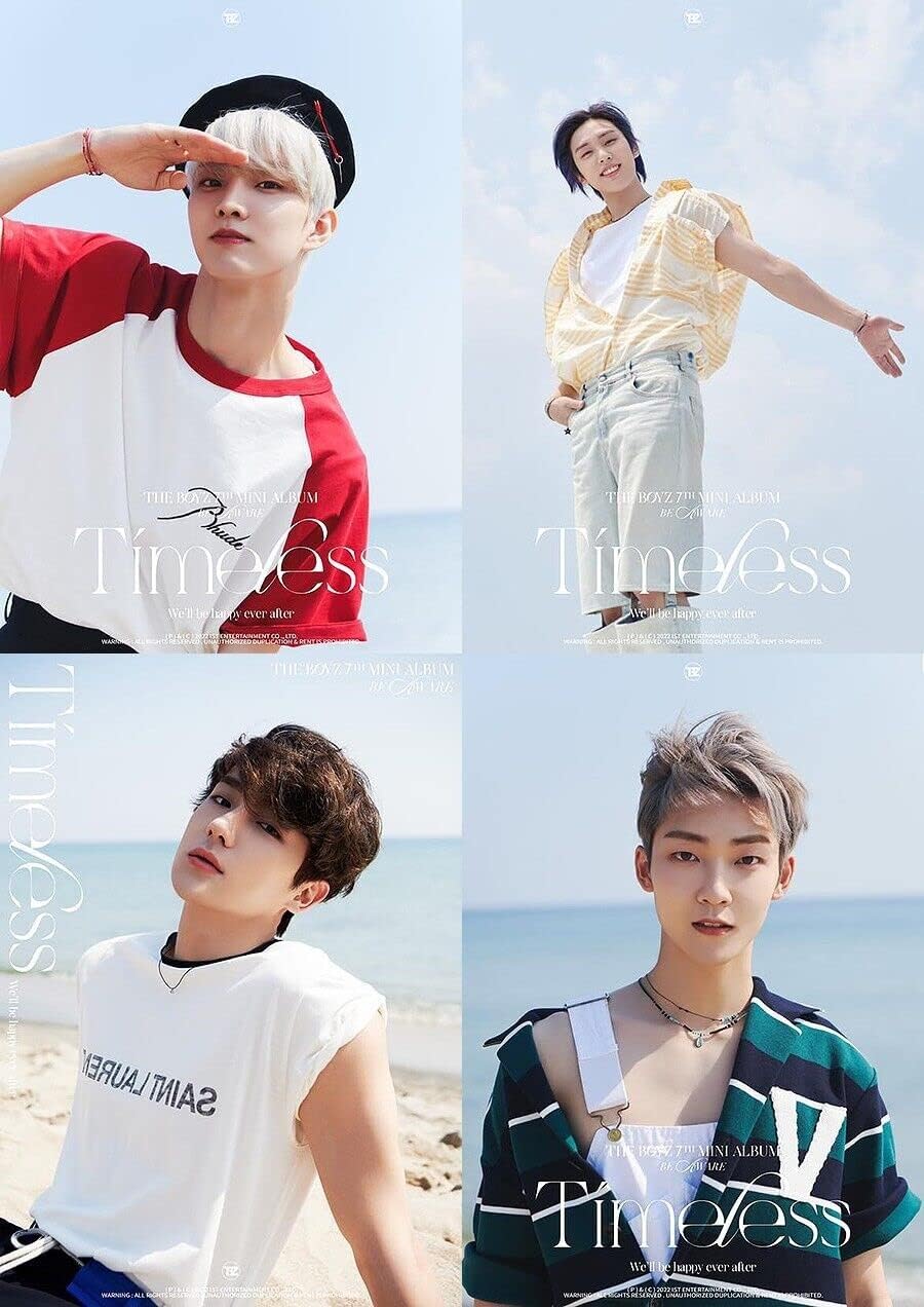 THE BOYZ BE AWARE 7th Mini Album ( DENIAL + DESIRE + DOCUMENT - 3 Version Full Set. )+1ea Store Gift