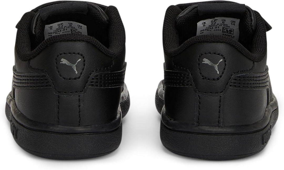 Puma Unisex Baby Puma Smash 3.0 L V InfSneaker 21 EU Black Shadow Gray, 21 EU Black Shadow Gray