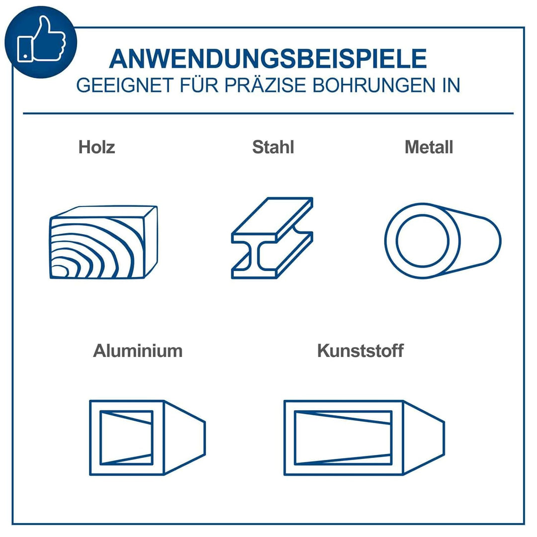 Scheppach Tischbohrmaschine DP60 | Digitaldisplay | LED-Licht &amp; Laser | Bohrfutter 1,5–13mm | 710 W