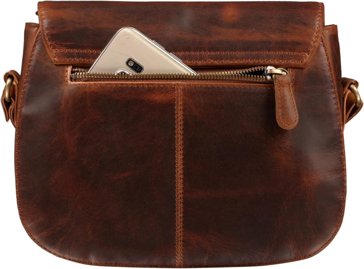 STILORD 'Savannah' Umhängetasche Damen Leder Handtasche kleine Schultertasche Crossbody Bag Ausgehta