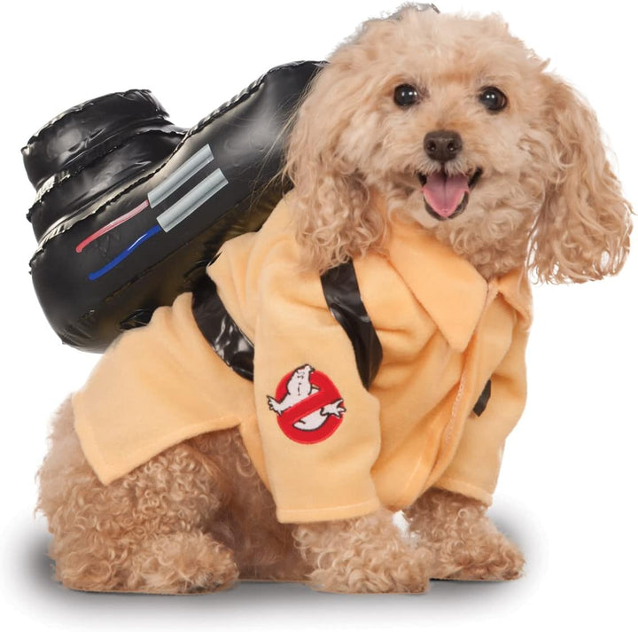 Rubie's Official Haustier Hundekostüm, Ghostbusters, Orange, Small, Hals zu Schwanz 11", Brust 17" S
