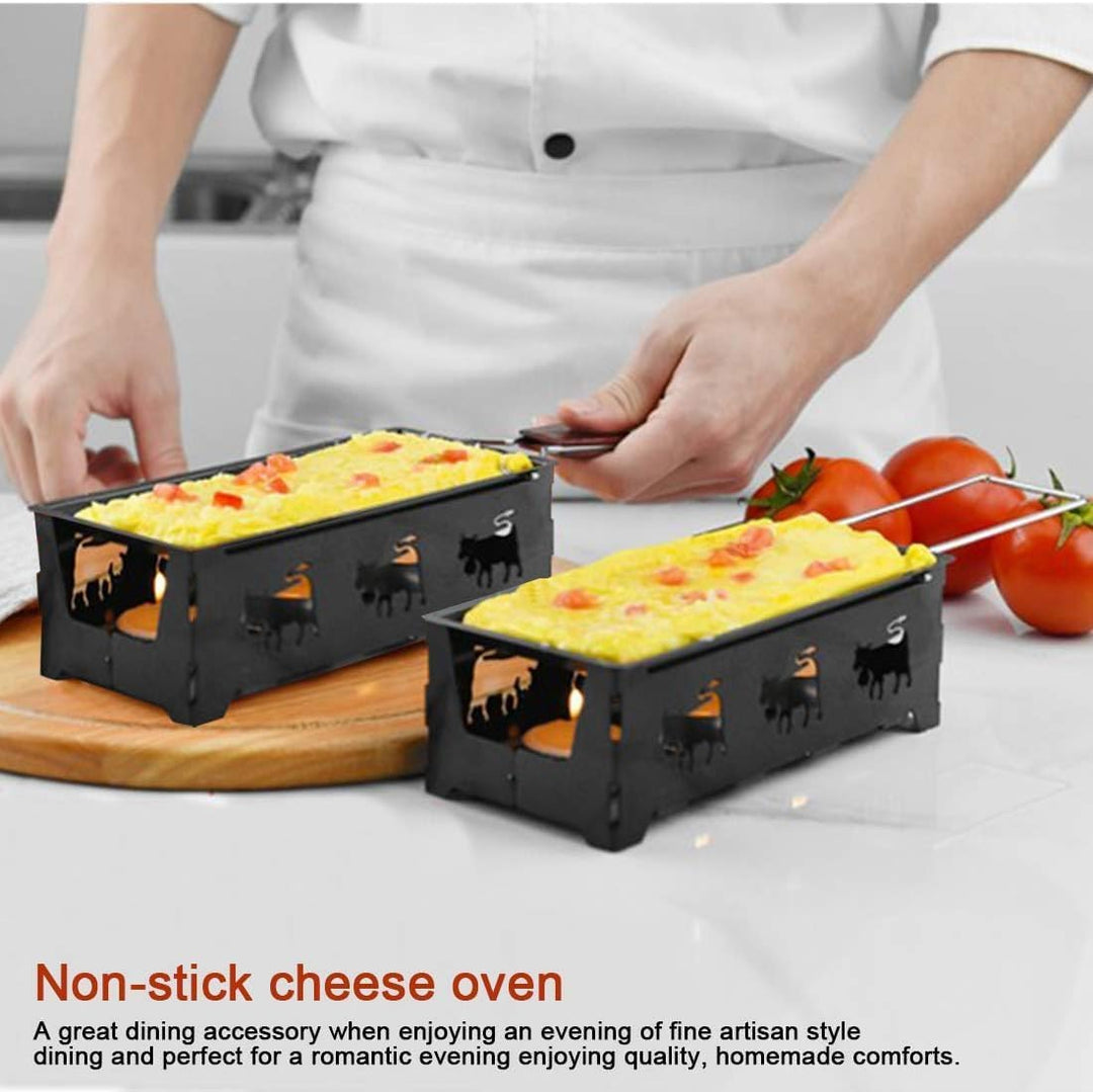 Tragbares Antihaft-Käse-Raclette-Roaster-Backblech-Herd-Set für die Küche zu Hause Grillwerkzeug